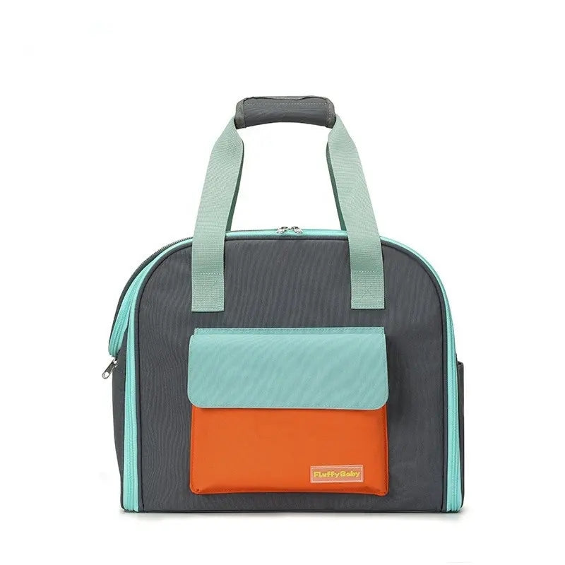  sac à dos pour chien multifonction bleu