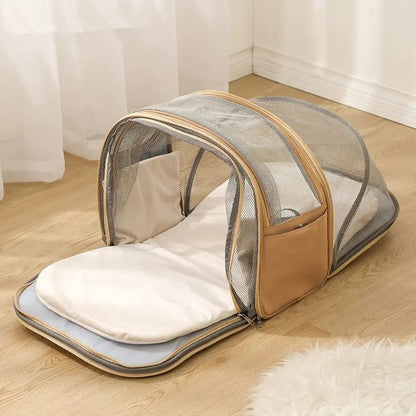 Sac à dos pour chien multifonction en lit