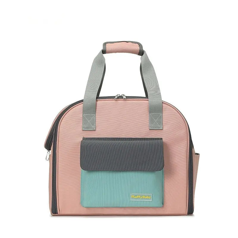 Sac à dos pour chien multifonction en rose