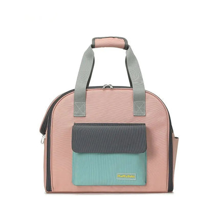 Sac à dos pour chien multifonction en rose