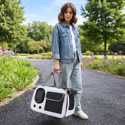 Sac de transport pour Chien engris