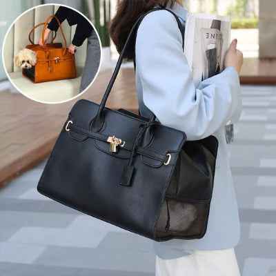 Sac de transport pour chien noir