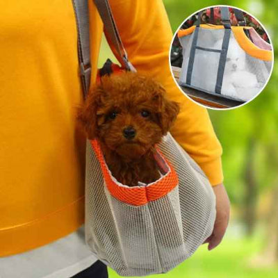 Sac transport chien en nylon leger