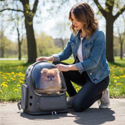 Sac transport Chien fouretout