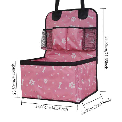 siege auto chien dimension