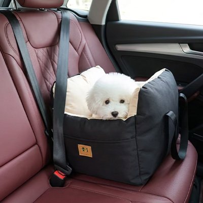 siège auto pour chien couleur noir