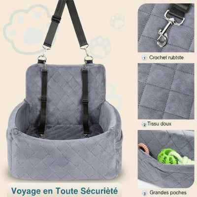 SIEGE AUTO POUR CHIEN | Easy travel